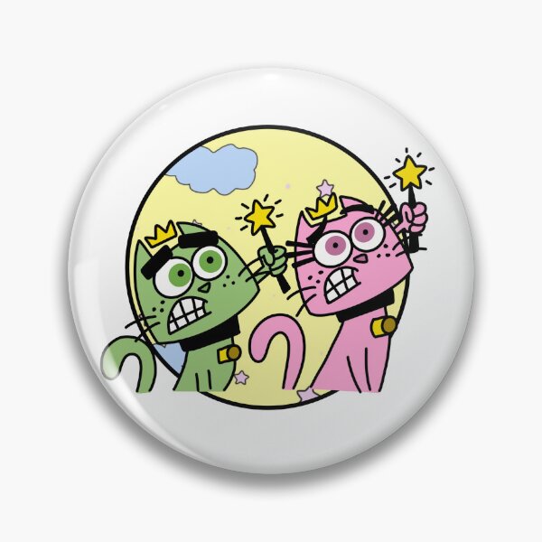 Item preview, Cat Cosmo and Wanda designed and sold by Pudgeprojects.