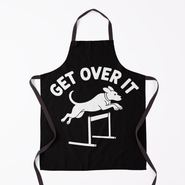 Item preview, Get Over It Jumping Agility Dog designed and sold by MuteElevent.