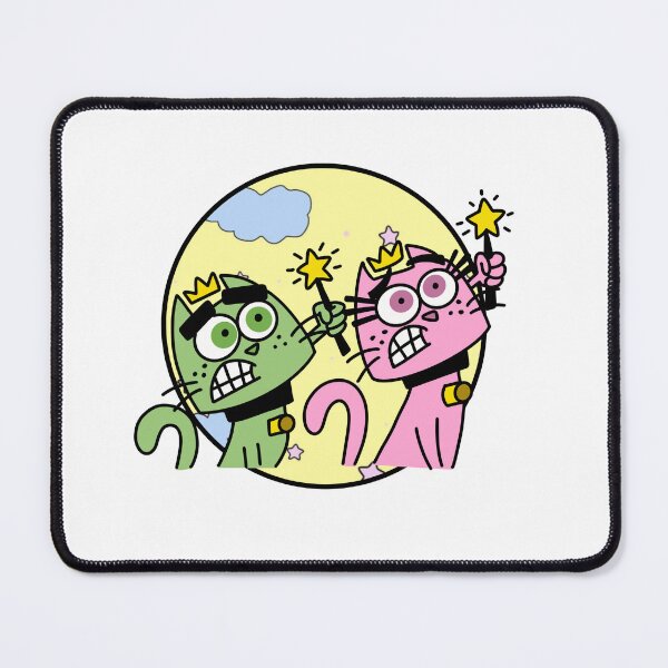 Item preview, Cat Cosmo and Wanda designed and sold by Pudgeprojects.