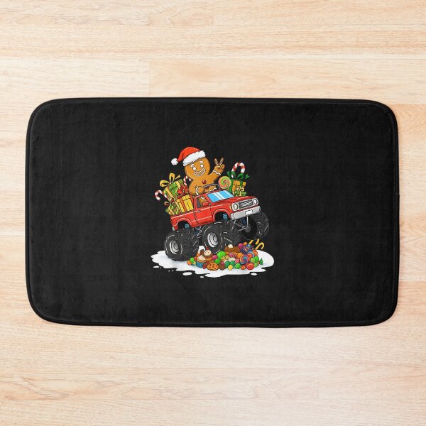 Item preview, Merry Christmas Monster Truck Funny Gingerbread Men Kid Boys designed and sold by grumpzara.