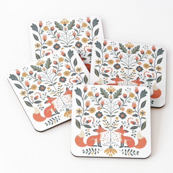 Item preview, Christmas Foxes designed and sold by xiao xuans.