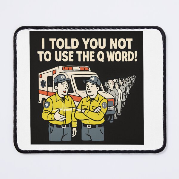 Item preview, The Dreaded Q Word  designed and sold by Rebuilt Tech LLC.