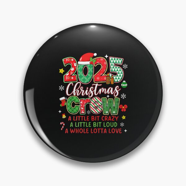 Item preview, Family Christmas 2025 Crew Crazy Loud Love Men Women Kid designed and sold by grumpzara.