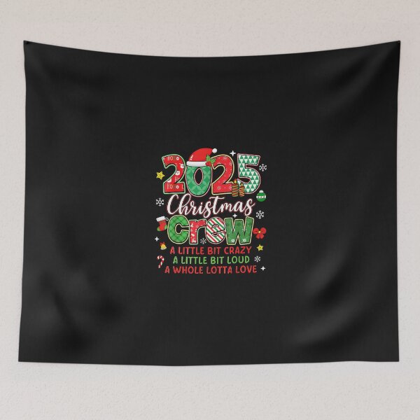Item preview, Family Christmas 2025 Crew Crazy Loud Love Men Women Kid designed and sold by grumpzara.