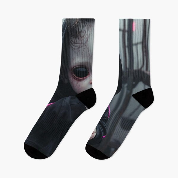 Item preview, Little Demon of the Abandoned Playground designed and sold by CosmicLionPrints.