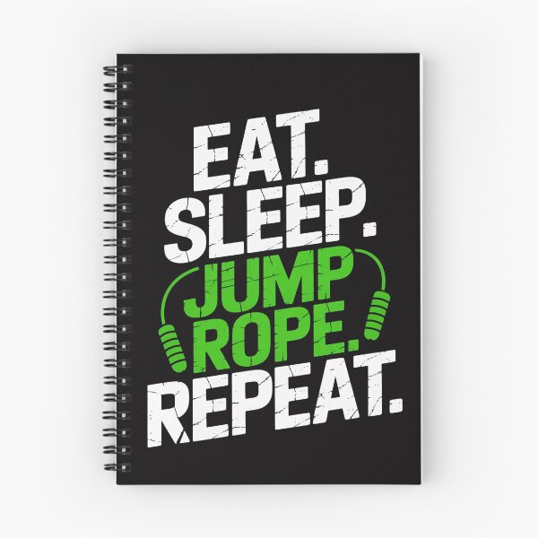 Item preview, Eat Sleep Jump Rope Repeat Roping Jumping Skipping designed and sold by MuteElevent.