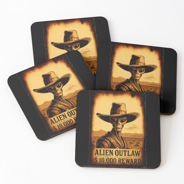 Item preview, Alien Outlaw designed and sold by Cats and Other Things.