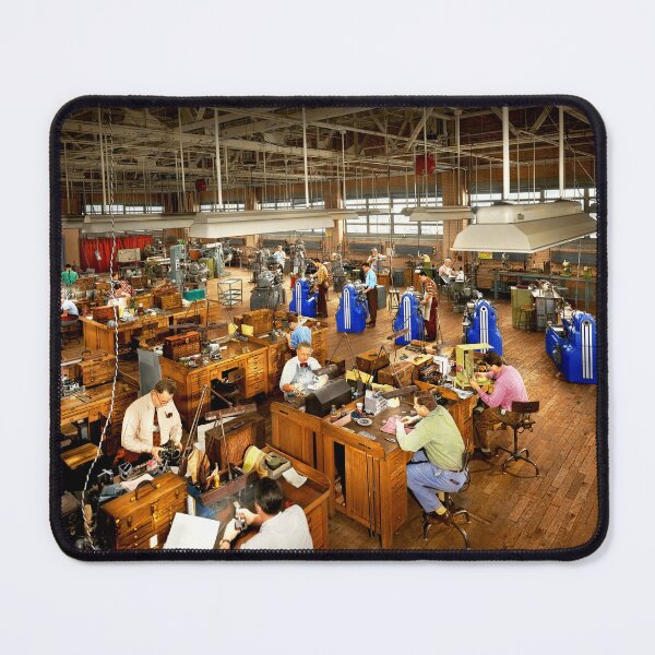 Item preview, Machinist - Inside the Lewis Research Center 1953 designed and sold by Mike Savad Photography.