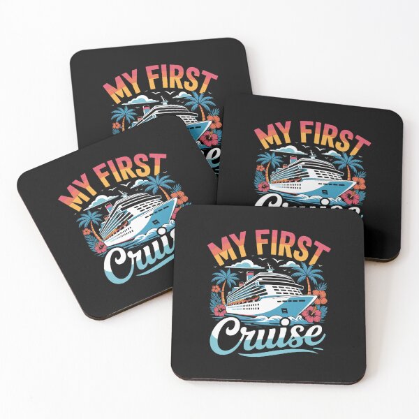 Item preview, My First Cruise Tropical Ship Vacation Design designed and sold by Gogetgiggles.