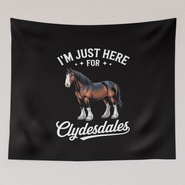 Item preview, Clydesdale Owner Clydesdale Horse Toy Clydesdale Lover designed and sold by MuteElevent.