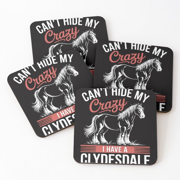 Item preview, Clydesdale Owner Clydesdale Girl Horse Toys Clydesdale Lover designed and sold by MuteElevent.