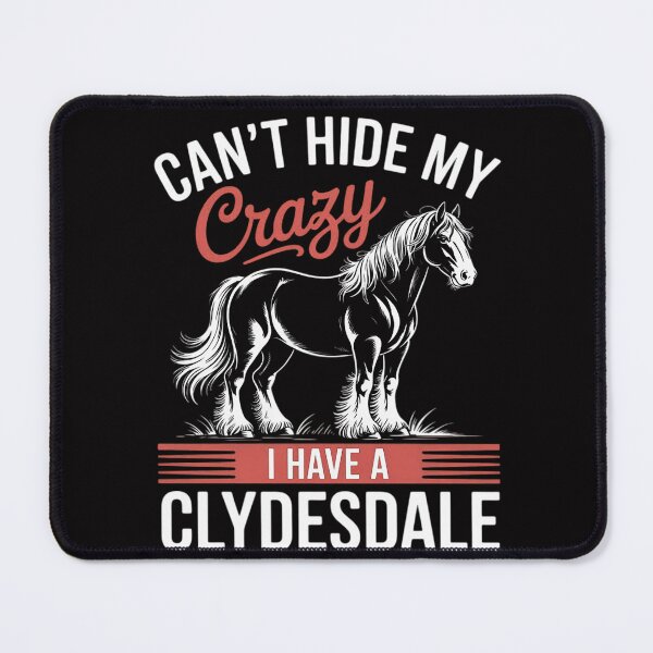 Item preview, Clydesdale Owner Clydesdale Girl Horse Toys Clydesdale Lover designed and sold by MuteElevent.