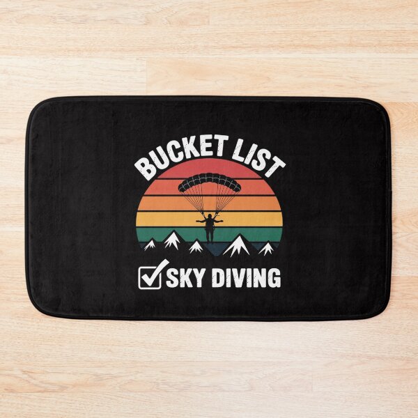 Item preview, Bucket List Sky Diving Skydiver Skydiving Parachute designed and sold by MuteElevent.