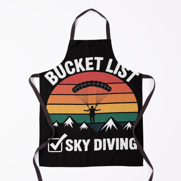 Item preview, Bucket List Sky Diving Skydiver Skydiving Parachute designed and sold by MuteElevent.