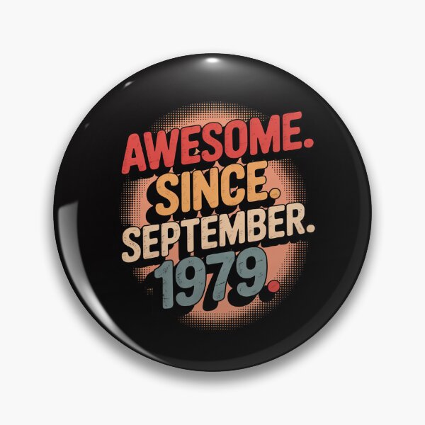 Item preview, Awesome Since September 1979 45th Birthday designed and sold by MuteElevent.