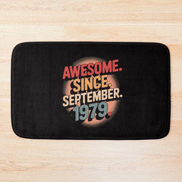 Item preview, Awesome Since September 1979 45th Birthday designed and sold by MuteElevent.