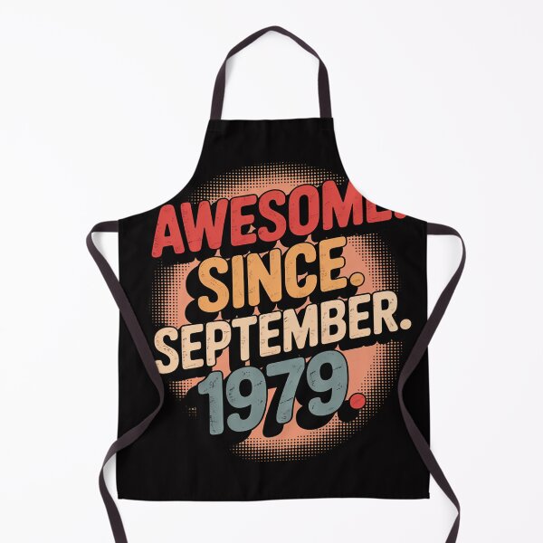 Item preview, Awesome Since September 1979 45th Birthday designed and sold by MuteElevent.