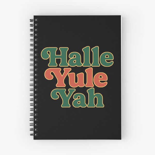 Item preview, Halle Yule Yah – Funny Festive Holiday Pun designed and sold by Humble Threadworks.