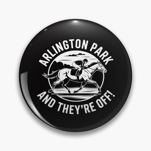 Item preview, Arlington Park Racetrack Horse Racing Equestrian IL Derby designed and sold by MuteElevent.