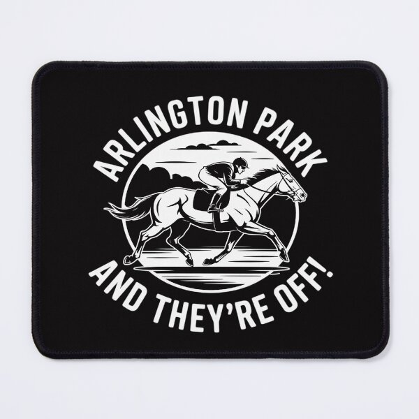 Item preview, Arlington Park Racetrack Horse Racing Equestrian IL Derby designed and sold by MuteElevent.