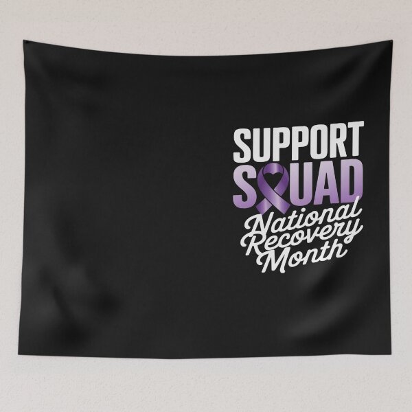 Item preview, Support Squad National Recovery Month - Addiction Recovery designed and sold by Hofersofer.