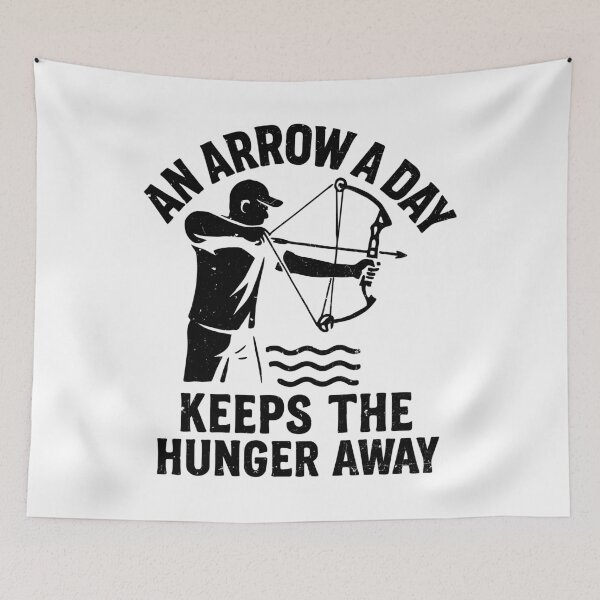 Item preview, Bowfishing Life | An Arrow a Day Keeps the Hunger Away designed and sold by zakugan.