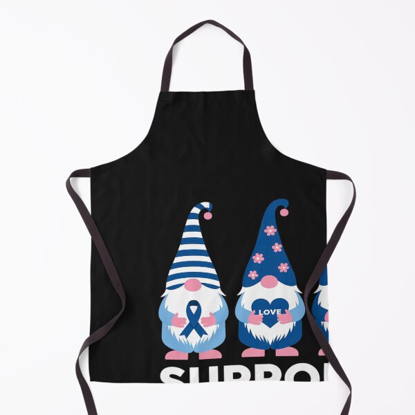 Item preview, Support Squad Prostate Awareness Gnome Ribbon Flower Blue designed and sold by Hofersofer.