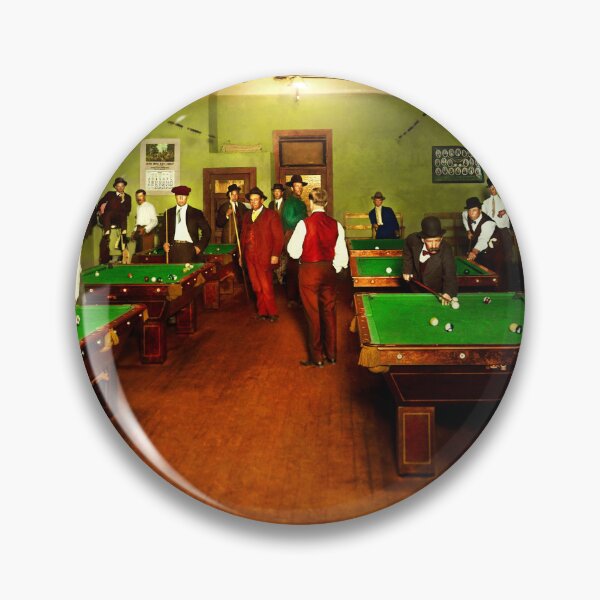 Aperçu de l'œuvre Sports - Billard - Chaque coup raconte une histoire 1903 créée et vendue par Mike Savad Photography.