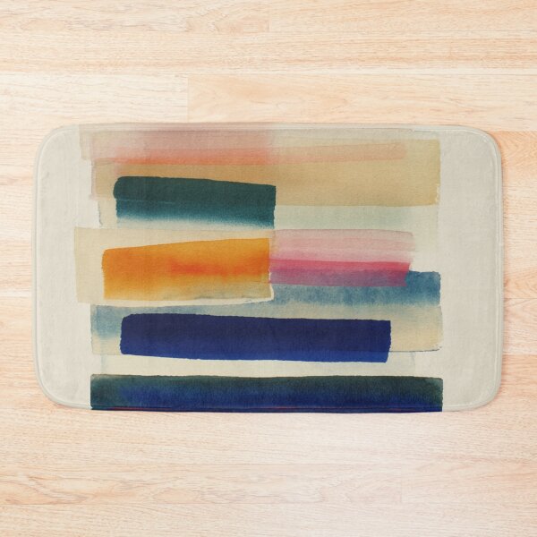 Item preview, Color Block Abstract - Modern Minimalist in Warm and Cool Tones designed and sold by trajeado14.