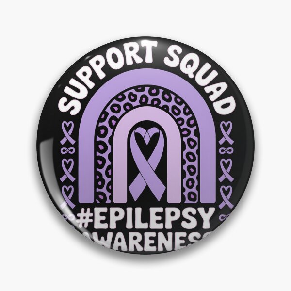 Item preview, Support Squad Purple Ribbon Epilepsy Awareness Month designed and sold by Hofersofer.