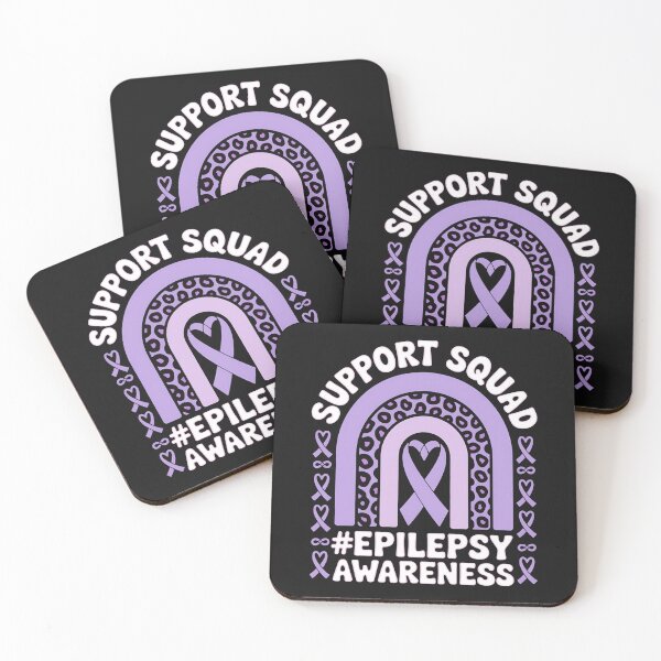 Item preview, Support Squad Purple Ribbon Epilepsy Awareness Month designed and sold by Hofersofer.