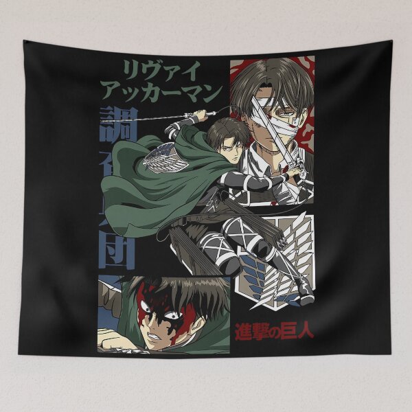 Item preview, Levi Ackerman designed and sold by ANIME HEAT.