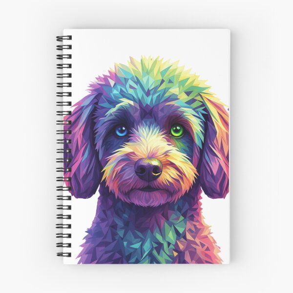 Item preview, Juguete Caniche / Maltipoo Pop Art Arcoíris designed and sold by bsbd-action.