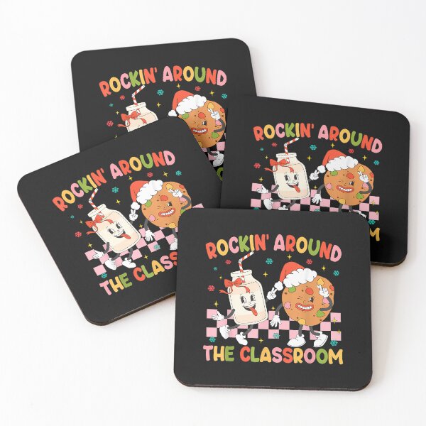 Item preview, Rockin' Around The Classroom Christmas Cookie Teacher Kids designed and sold by merlinnears.