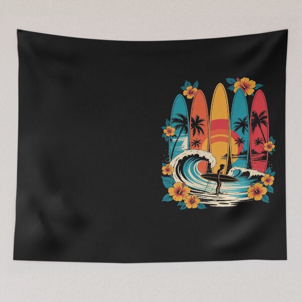 Item preview, Surfboarder Hawaii Wave Surfing Beach Surfer designed and sold by Hofersofer.