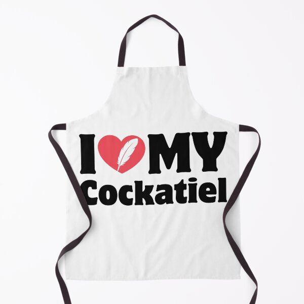 Item preview, Heart Icon Simple Typography I Love My Cockatiel designed and sold by LoviqueLab.