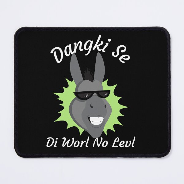 Item preview, Dangki Se Di Worl No Levl -Jamaican Patwa Saying designed and sold by Kolcha.