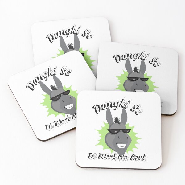 Item preview, Dangki Se Di Worl No Levl -Jamaican Patwa Saying designed and sold by Kolcha.