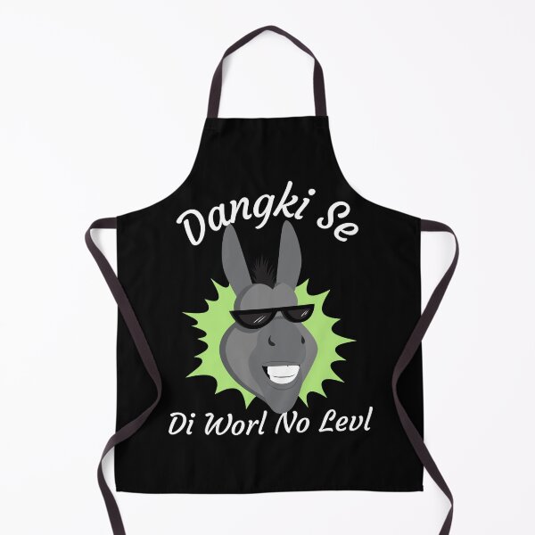 Item preview, Dangki Se Di Worl No Levl -Jamaican Patwa Saying designed and sold by Kolcha.