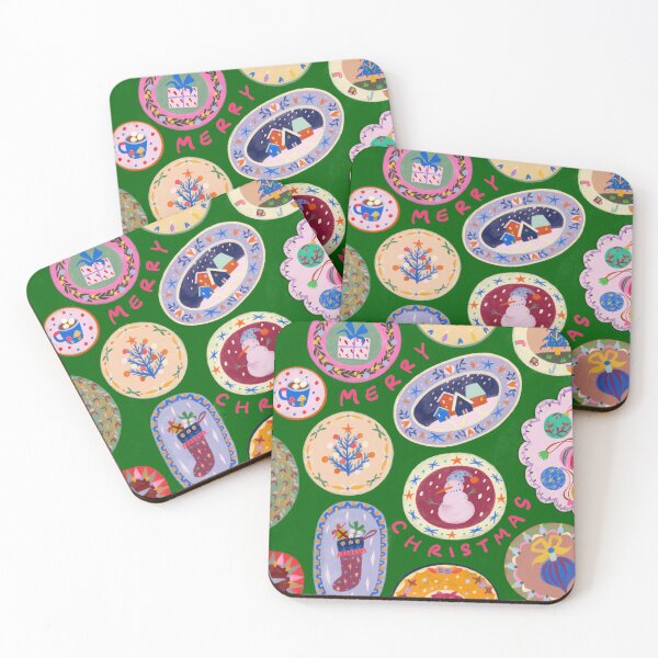 Item preview, Merry Christmas designed and sold by Jocelyn Kao Illustration.