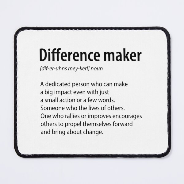 Item preview, Difference Maker Definition Chef Supervisor Gift designed and sold by PRINTED ..