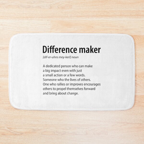 Item preview, Difference Maker Definition Chef Supervisor Gift designed and sold by PRINTED ..