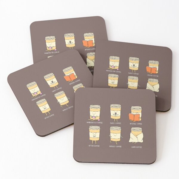 Item preview, Types of coffee designed and sold by Milkyprint.