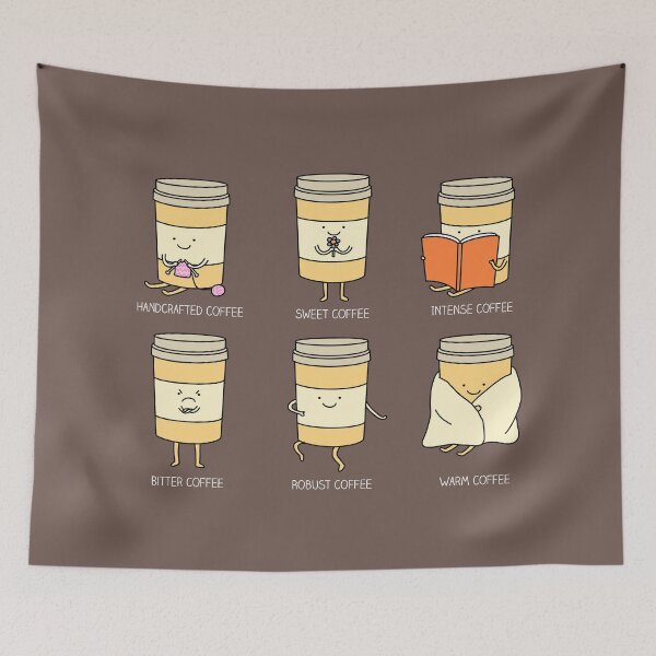 Item preview, Types of coffee designed and sold by Milkyprint.