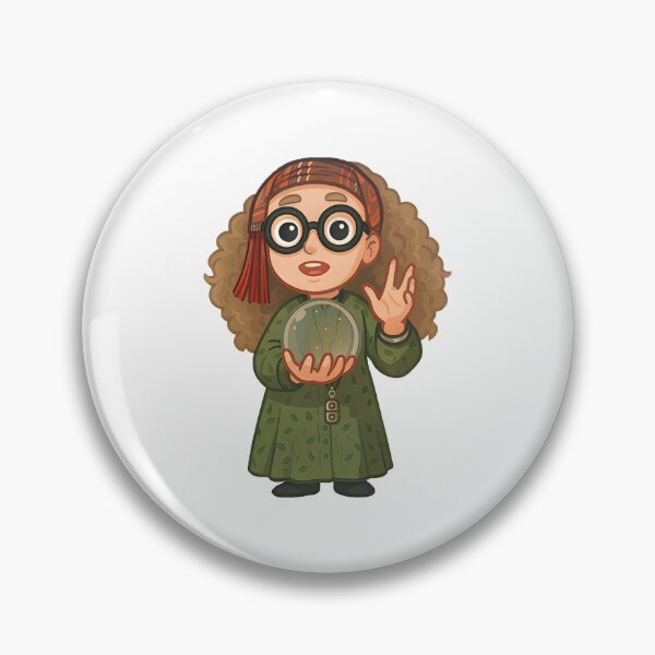 Item preview, Divination Professor with Crystal Ball Fortune Teller Fan Art Cute Illustration designed and sold by Greemo03.