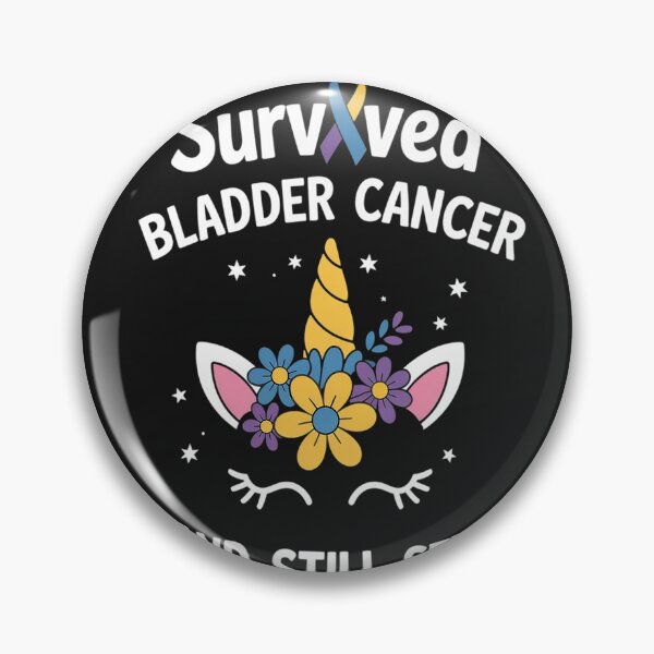 Item preview, Survived Bladder Cancer And Still Sexy Quote Unicorn Face designed and sold by Hofersofer.