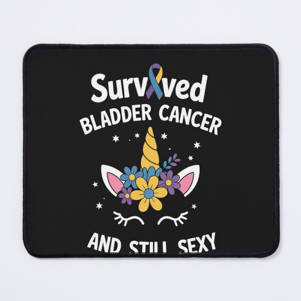 Item preview, Survived Bladder Cancer And Still Sexy Quote Unicorn Face designed and sold by Hofersofer.
