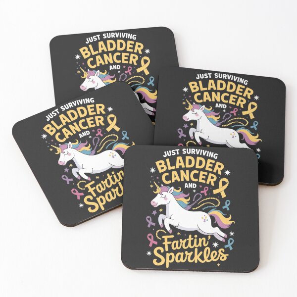 Item preview, Surviving Bladder Cancer Farting Unicorn Funny Quote Gift designed and sold by Hofersofer.