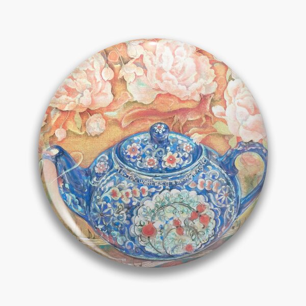 Item preview, Yume Pot: The Fox's Midnight Tea Party designed and sold by nakaitomoko.