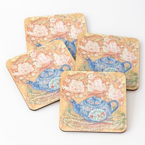 Item preview, Yume Pot: The Fox's Midnight Tea Party designed and sold by nakaitomoko.